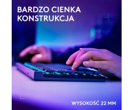 LOGITECH G515 TKL Lightspeed czarny 920-012538 - 1261435 - zdjęcie 9
